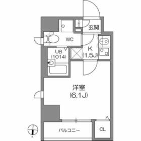 アジールコート中野坂上の間取り