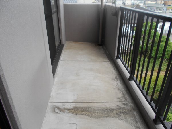 12/28 バルコニー