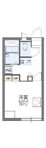 レオパレスあかねの間取り