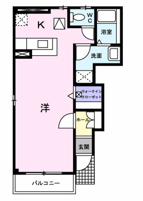 プリムローズの間取り