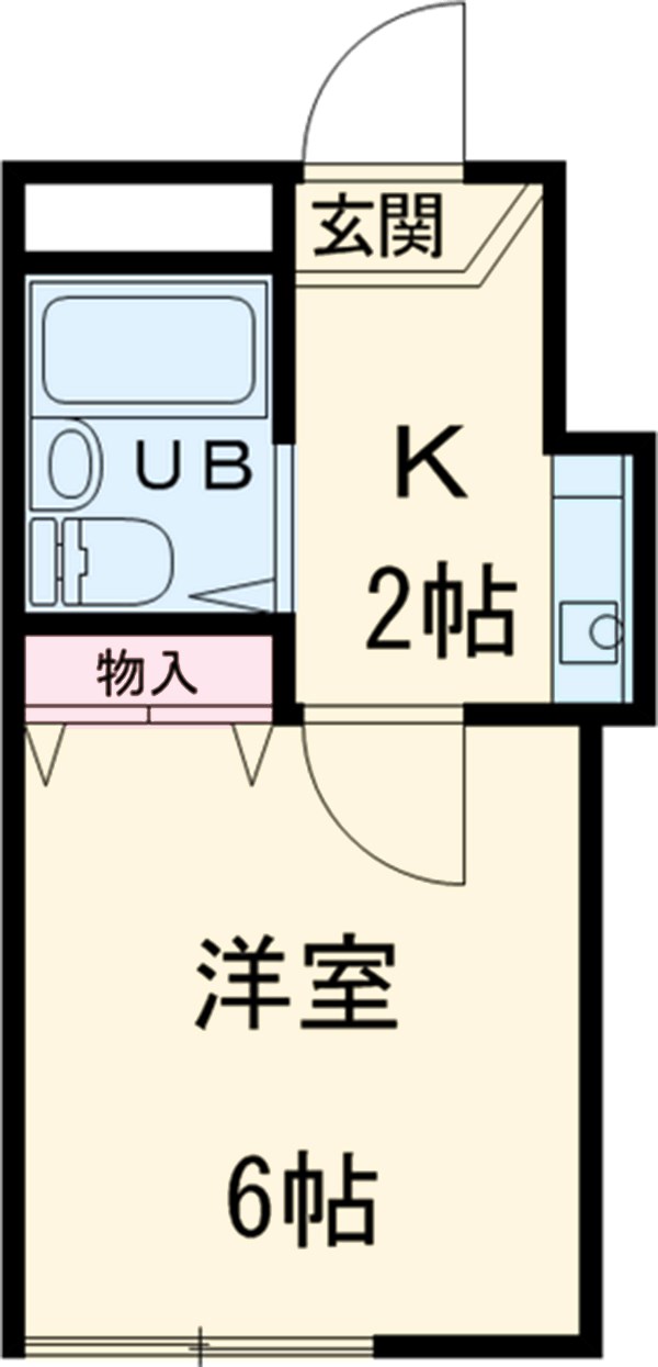 カーサ城南の間取り