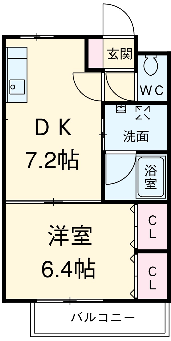 プレステージ金城の間取り