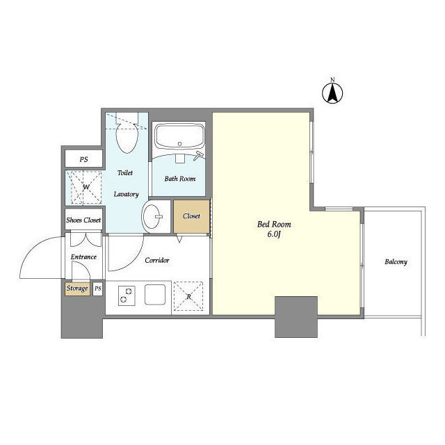 La Douceur川崎Ⅱの間取り