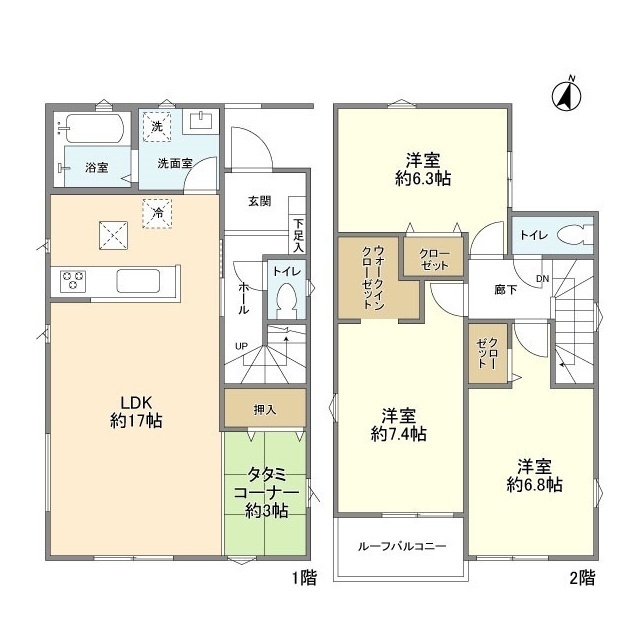 Kolet一ノ割#07の間取り