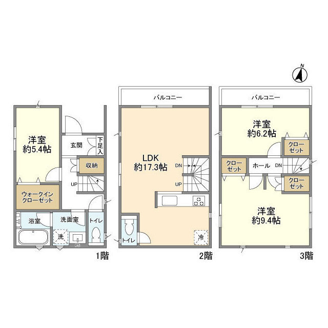 Kolet南与野#21の間取り
