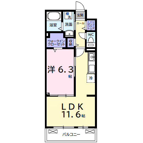 リバーサイドⅡの間取り