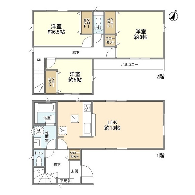 Kolet新座新堀#03の間取り