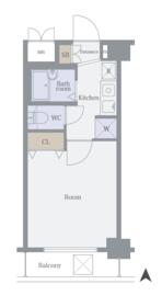 フェニックス新宿七丁目の間取り