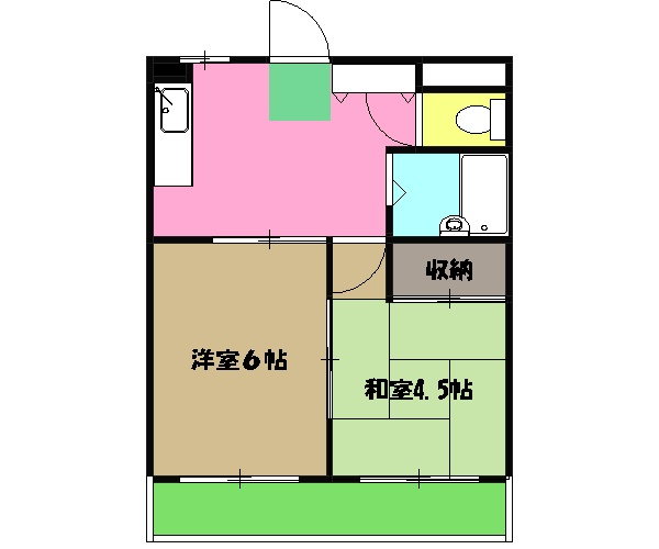 サンハイム加住の間取り