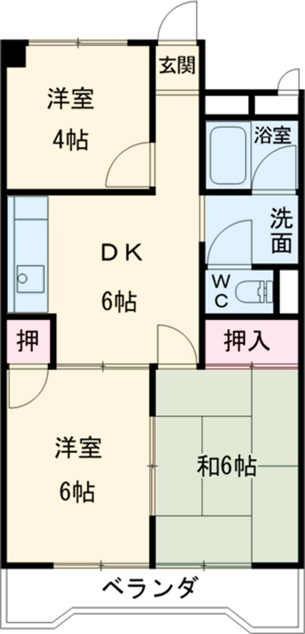 メゾン和幸の間取り