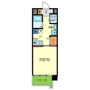 エナブル塚本の間取り