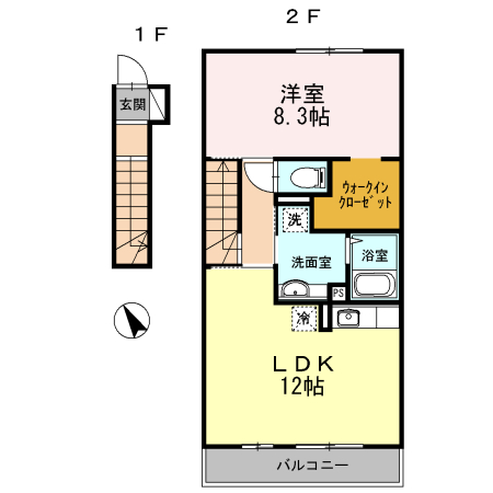 メゾン　リアンの間取り