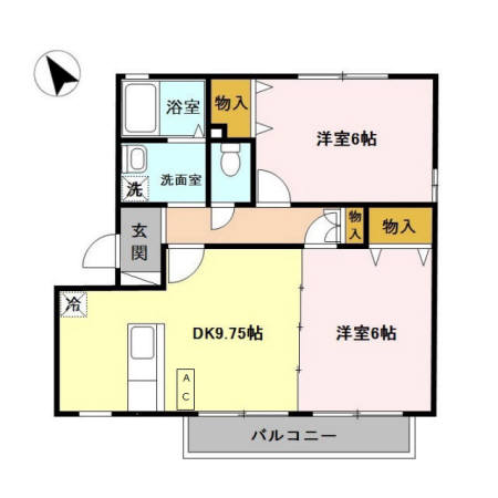 フェニックスAの間取り