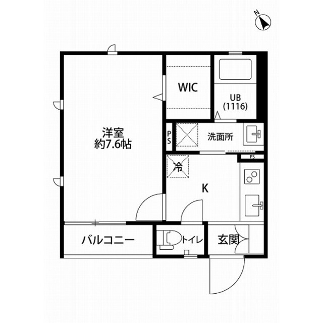 リバーサイドCの間取り