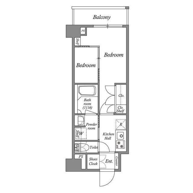 ACP Residence 亀戸の間取り