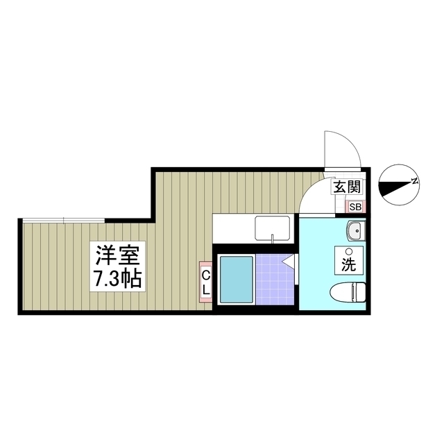 SAレジデンス川崎大師の間取り