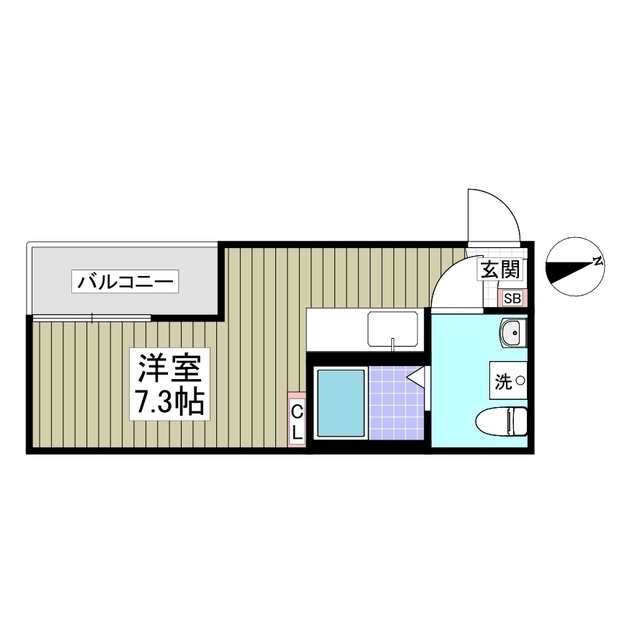 SAレジデンス川崎大師の間取り