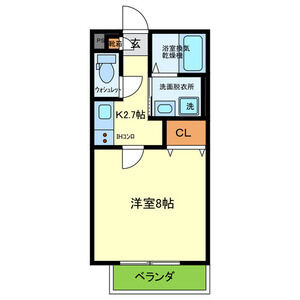 メルレーブK・Sの間取り