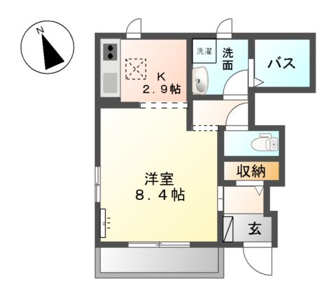マルシェ アーブル248の間取り
