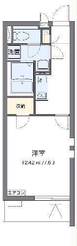 クレイノミュートス テセラⅡの間取り