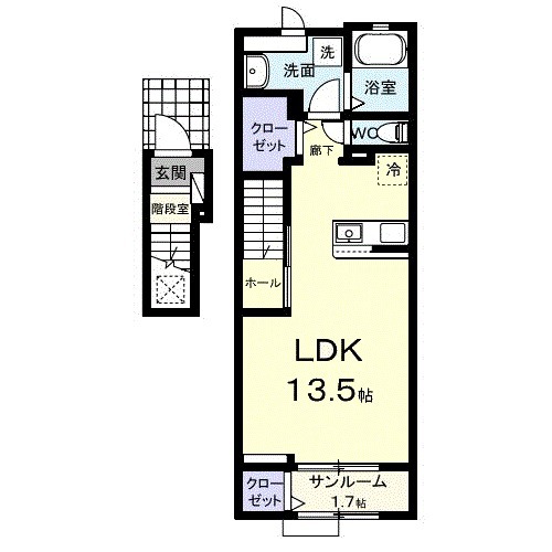 エテルノ Y Aの間取り