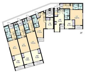 ヴィラージュ白金台の間取り