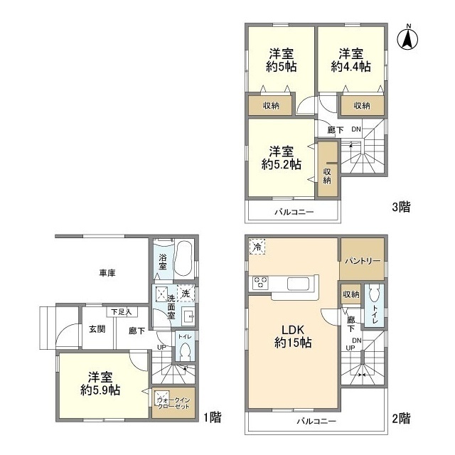 Kolet川口元郷#05の間取り