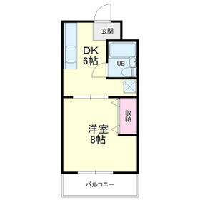 パークヒルズタカハタの間取り