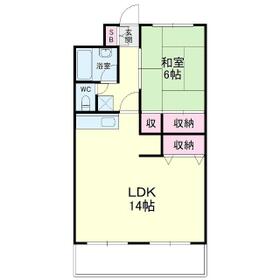 キャトルセゾンの間取り