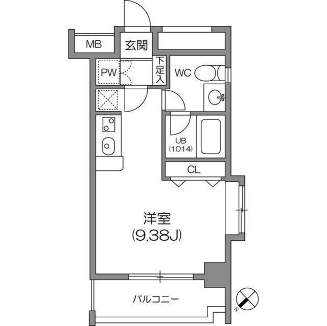 ルクレ森下レジデンスの間取り