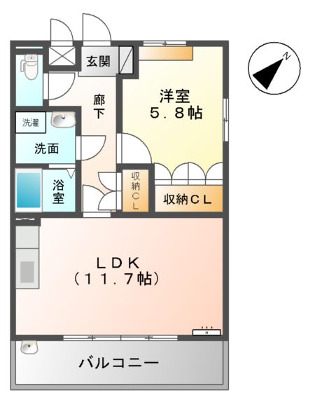 フォレスト・グレイスの間取り