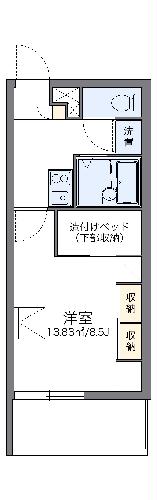レオパレスYOGIの間取り