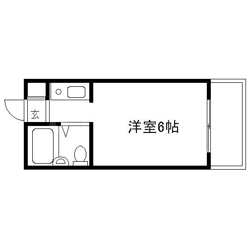 バルビゾン新大阪の間取り