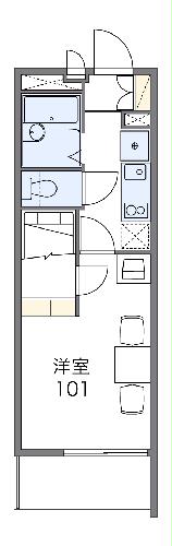 レオパレス妙慶の間取り