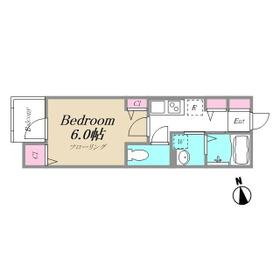 Germer品川大井の間取り