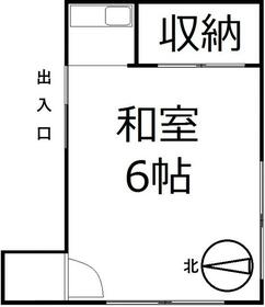 コーポ斉藤 別館の間取り