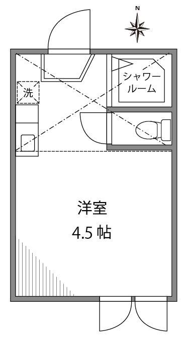 フェリスクラウンの間取り