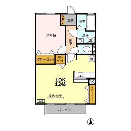 シャルマン富士見ケ丘の間取り
