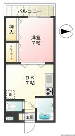 フォレスト武蔵野・305号室の間取り