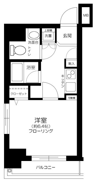 ヴァレッシア秋葉原シティの間取り