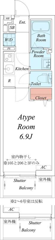 リブリ・ハイツ・樹の間取り