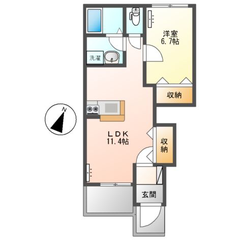 エルシオンの間取り