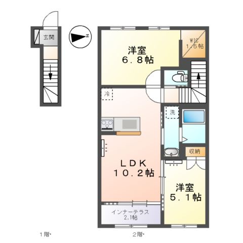Colina(コリーナ)の間取り