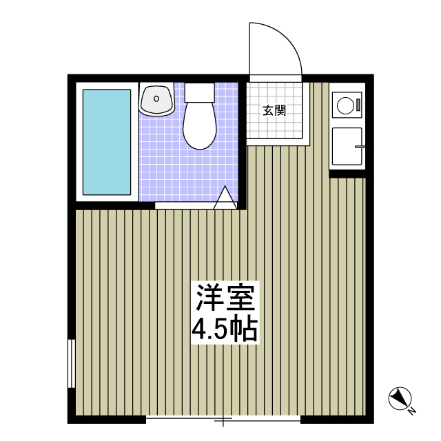 第100オーナーズビルの間取り