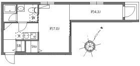 アバンテ池上の間取り