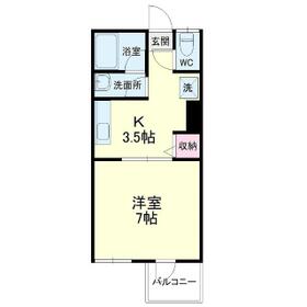 半田ビレッジ10号棟の間取り