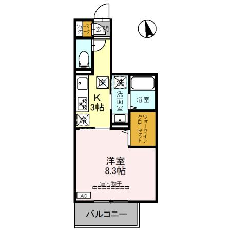D-ROOM千代田町の間取り