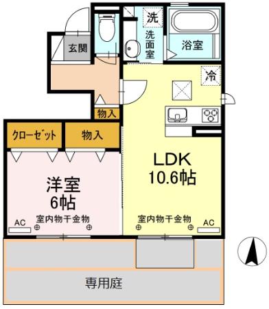 MORE Aの間取り