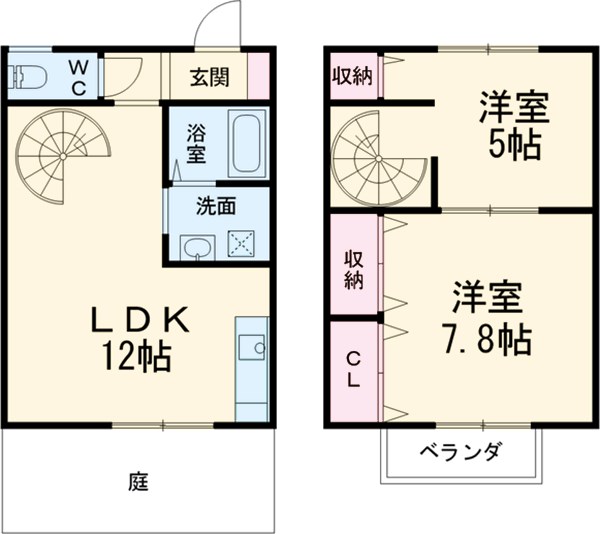 Classeed A棟の間取り