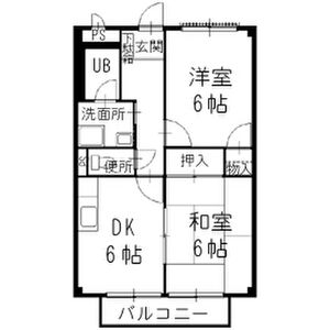 メゾン花月の間取り